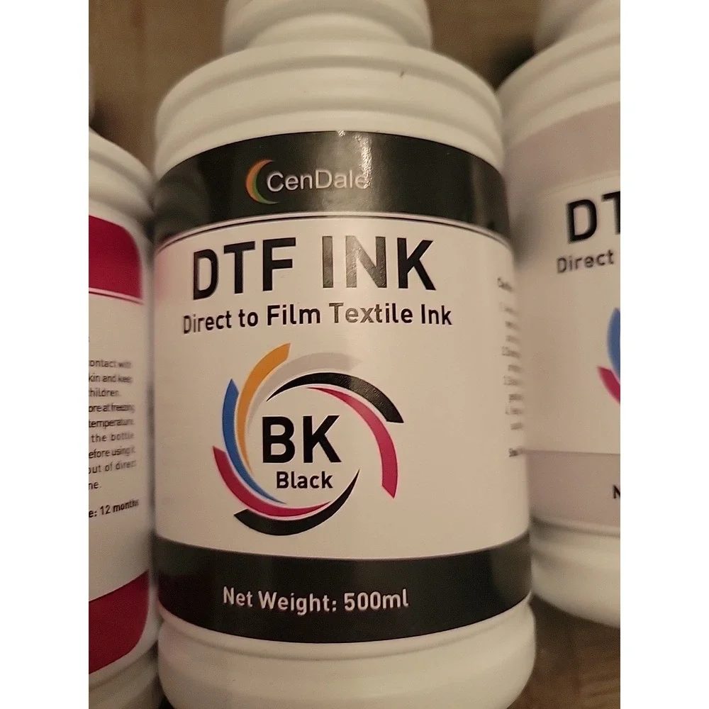 DTF‎ Ink 6pk 500ml Bottles-New In Box-Welacer-compatible Printers Listed